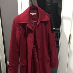 JLO Red Coat